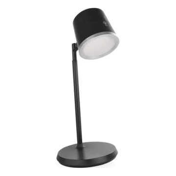 LED Aptumšojama, lādējama galda lampa 4in1 LED/6W/3,7V 3000K/4000K/6500K 1500mAh melna