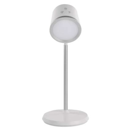 LED Aptumšojama, lādējama galda lampa 4in1 LED/6W/3,7V 3000K/4000K/6500K 1500mAh balta