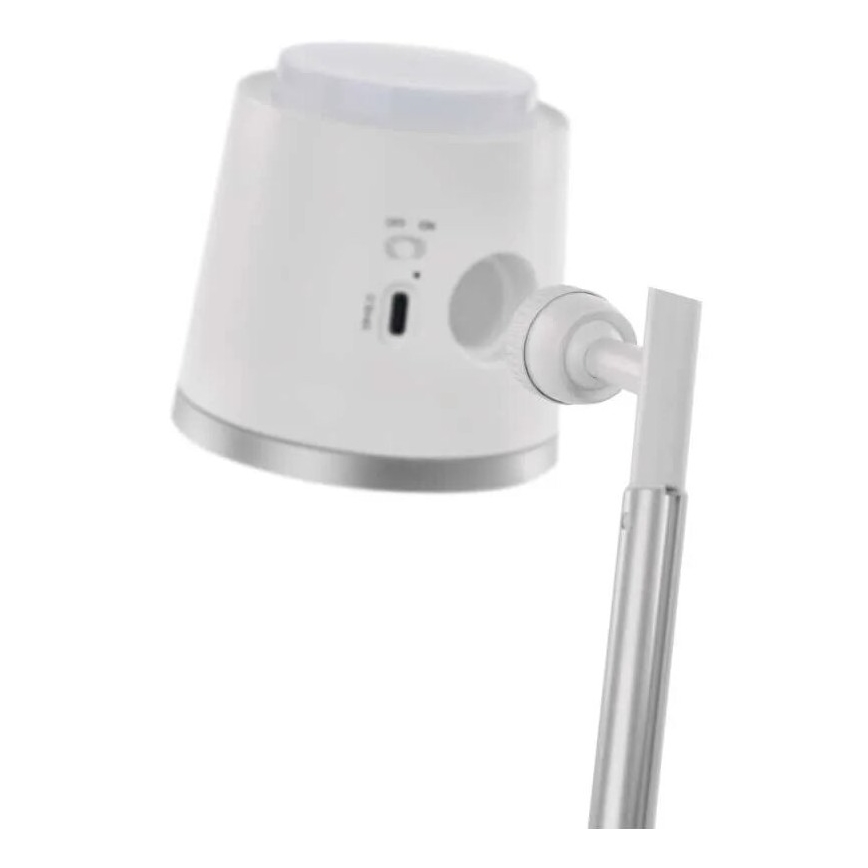 LED Aptumšojama, lādējama galda lampa 4in1 LED/6W/3,7V 3000K/4000K/6500K 1500mAh balta