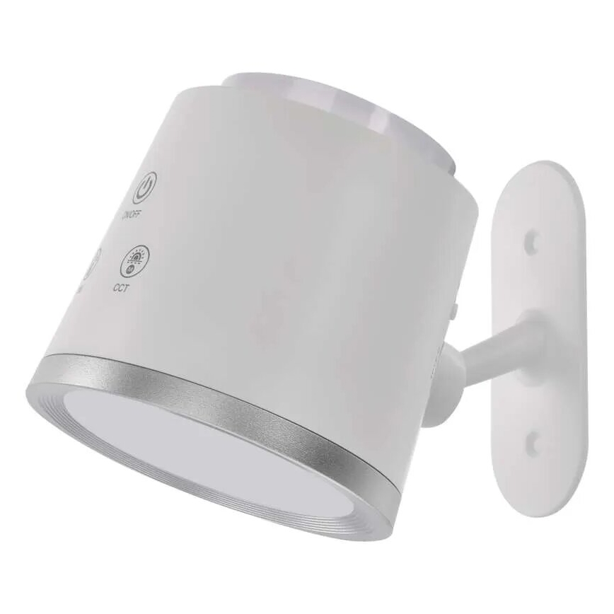LED Aptumšojama, lādējama galda lampa 4in1 LED/6W/3,7V 3000K/4000K/6500K 1500mAh balta
