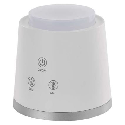 LED Aptumšojama, lādējama galda lampa 4in1 LED/6W/3,7V 3000K/4000K/6500K 1500mAh balta