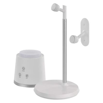 LED Aptumšojama, lādējama galda lampa 4in1 LED/6W/3,7V 3000K/4000K/6500K 1500mAh balta