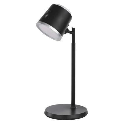 LED Aptumšojama, lādējama galda lampa 4in1 LED/6W/3,7V 3000K/4000K/6500K 1500mAh melna