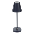 LED Aptumšojama, lādējama galda lampa LED/3W/1800 mAh tumši zila