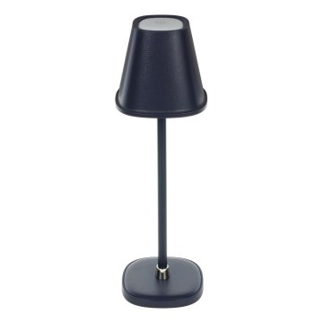 LED Aptumšojama, lādējama galda lampa LED/3W/1800 mAh tumši zila
