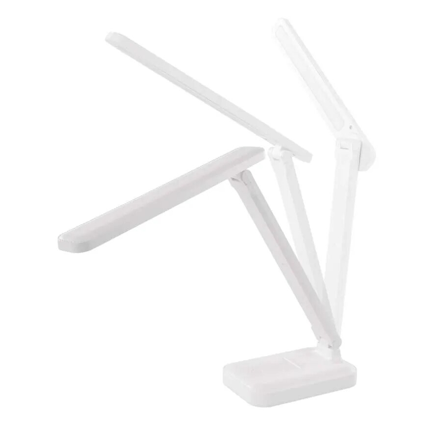 LED Aptumšojama, lādējama galda lampa LED/5W/3,7V 3000K/4000K/6500K 800mAh balta