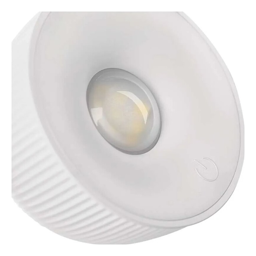 LED Aptumšojama, lādējama galda lampa magnētiskais 4in1 LED/4,2W/3,7V 4000K 1200mAh balta