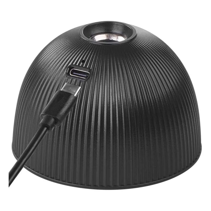 LED Aptumšojama, lādējama galda lampa magnētiskais 4in1 LED/4,2W/3,7V 4000K 1200mAh melna