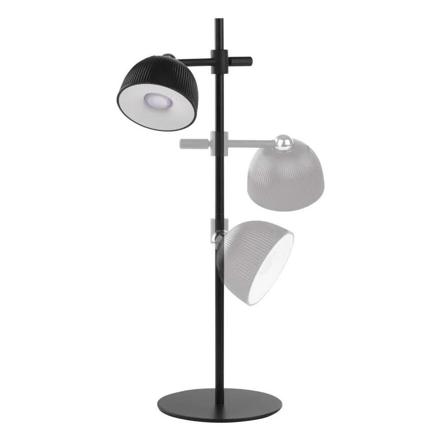 LED Aptumšojama, lādējama galda lampa magnētiskais 4in1 LED/4,2W/3,7V 4000K 1200mAh melna