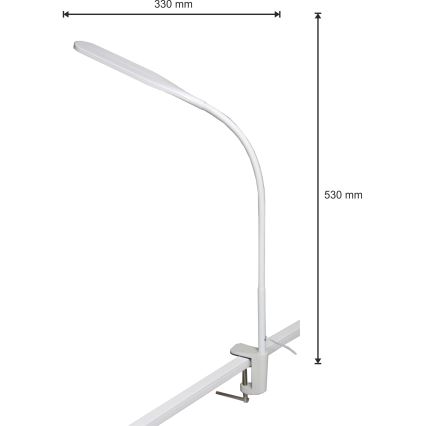 LED Aptumšojama lampa 3in1 LED/10W/230V 3000/4000/6000K CRI 90 balta