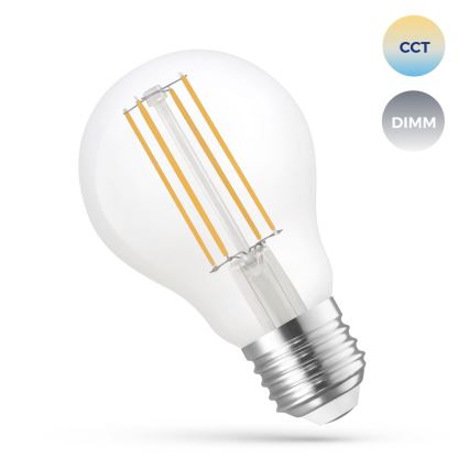 LED Aptumšojama lampa A60 E27/5W/230V 2700-6500K Wi-Fi Tuya