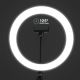 LED Aptumšojama lampa ar statīvu un turētāju vlogošanai LED/10W/5V 3200-5500K