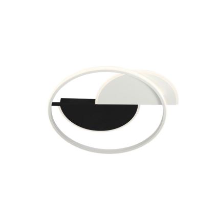 LED Aptumšojama griestu lampa LED/70W/230V 3000-6500K balta/melna + tālvadības pults