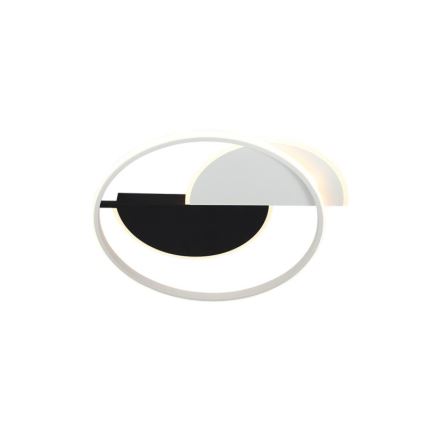LED Aptumšojama griestu lampa LED/70W/230V 3000-6500K balta/melna + tālvadības pults