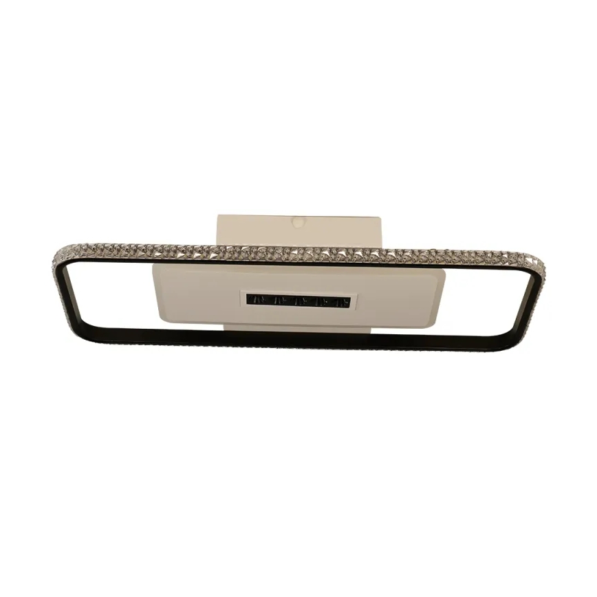 LED Aptumšojama griestu lampa LED/75W/230V 3000-6500K balta/melna + tālvadības pults