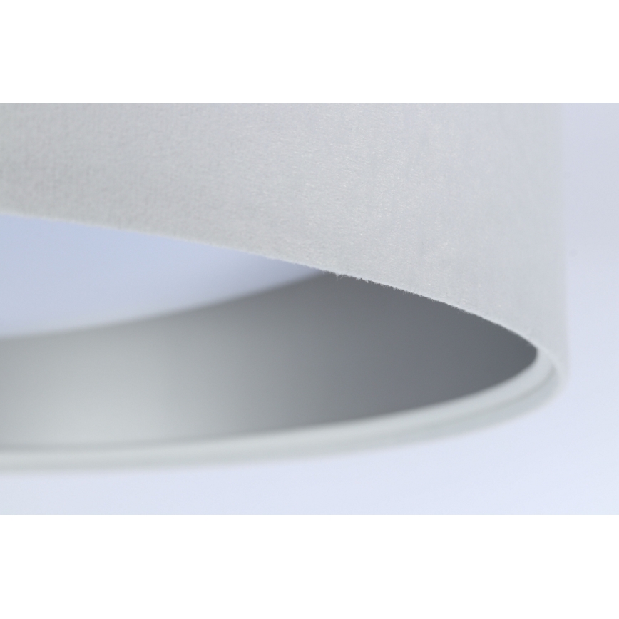 LED Aptumšojama griestu lampa SMART GALAXY LED/24W/230V d. 45 cm 2700-6500K Wi-Fi Tuya balta/sudraba + tālvadības pults