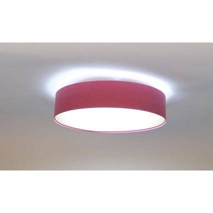 LED Aptumšojama griestu lampa SMART GALAXY LED/24W/230V d. 45 cm 2700-6500K Wi-Fi Tuya rozā/zelta + tālvadības pults