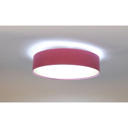 LED Aptumšojama griestu lampa SMART GALAXY LED/24W/230V d. 45 cm 2700-6500K Wi-Fi Tuya rozā/zelta + tālvadības pults