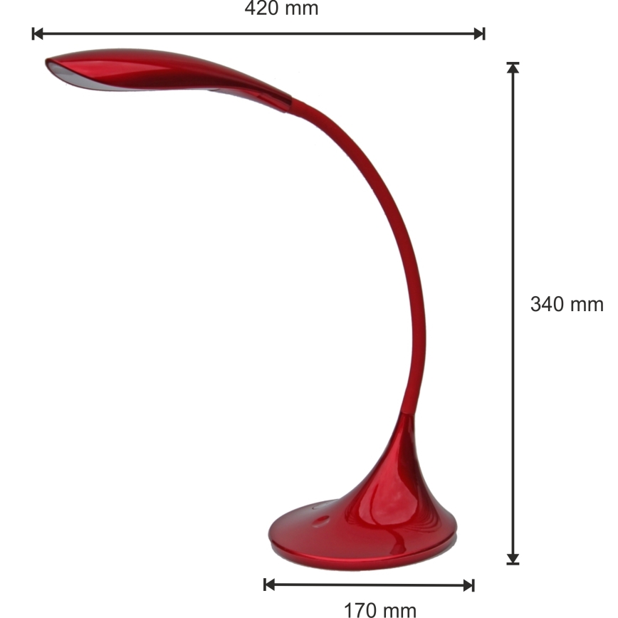 LED Aptumšojama lampa VELA 1xLED/6.5W/230V