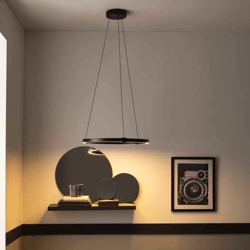 LED Aptumšojama lustra ar auklu CASSINI LED/33W/230V 2700-6500K + tālvadības pults