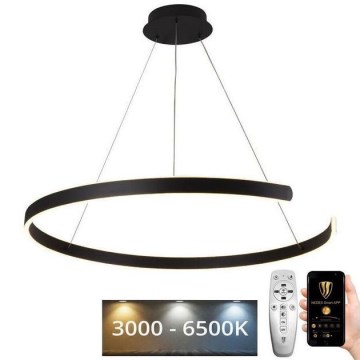 LED Aptumšojama lustra ar auklu LED/100W/230V 3000-6500K d. 80 cm + tālvadības pults