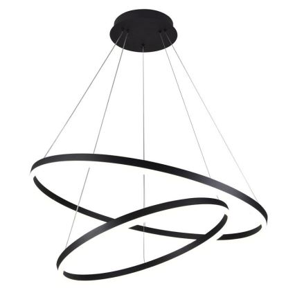 LED Aptumšojama lustra ar auklu LED/100W/230V 3000-6500K d. 80 cm + tālvadības pults