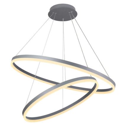 LED Aptumšojama lustra ar auklu LED/100W/230V 3000-6500K d. 80 cm + tālvadības pults