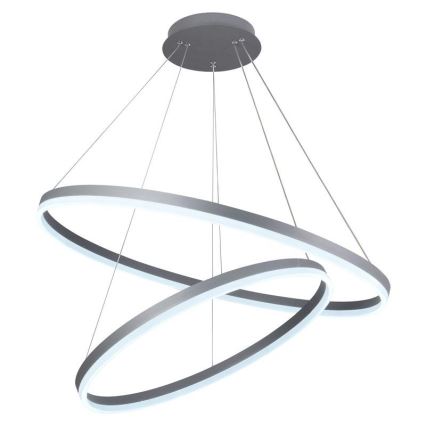 LED Aptumšojama lustra ar auklu LED/100W/230V 3000-6500K d. 80 cm + tālvadības pults