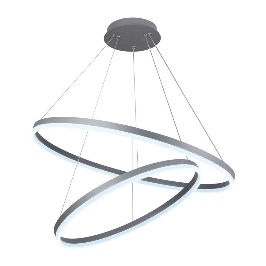 LED Aptumšojama lustra ar auklu LED/100W/230V 3000-6500K d. 80 cm + tālvadības pults