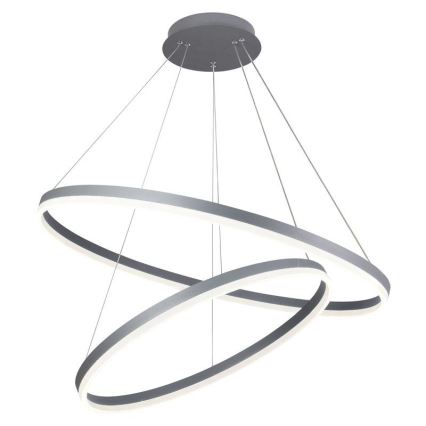 LED Aptumšojama lustra ar auklu LED/100W/230V 3000-6500K d. 80 cm + tālvadības pults