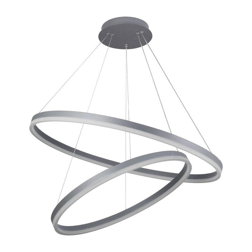 LED Aptumšojama lustra ar auklu LED/100W/230V 3000-6500K d. 80 cm + tālvadības pults