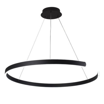 LED Aptumšojama lustra ar auklu LED/100W/230V 3000-6500K d. 80 cm + tālvadības pults