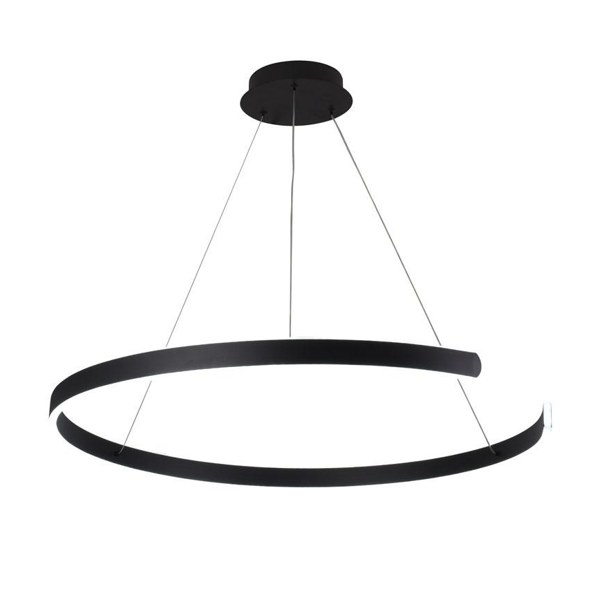 LED Aptumšojama lustra ar auklu LED/100W/230V 3000-6500K d. 80 cm + tālvadības pults