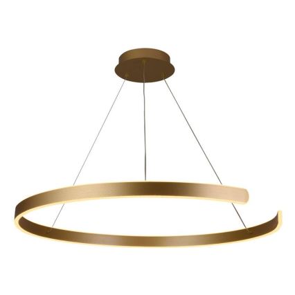 LED Aptumšojama lustra ar auklu LED/100W/230V 3000-6500K d. 80 cm + tālvadības pults