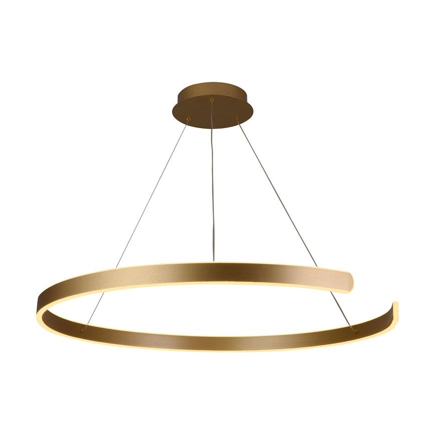 LED Aptumšojama lustra ar auklu LED/100W/230V 3000-6500K d. 80 cm + tālvadības pults