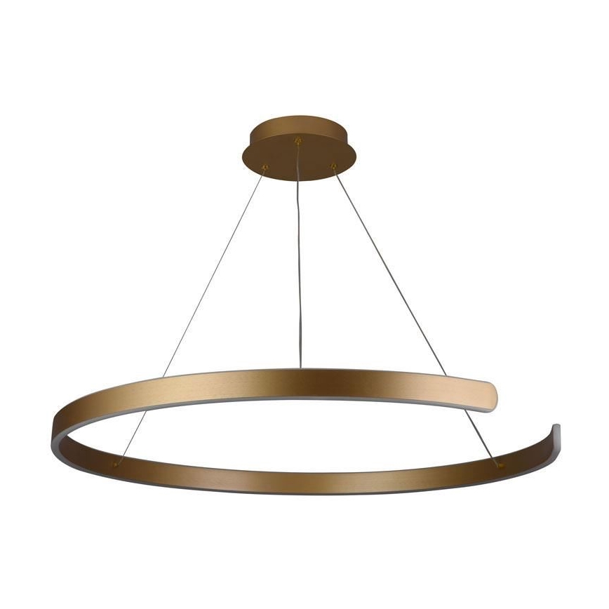 LED Aptumšojama lustra ar auklu LED/100W/230V 3000-6500K d. 80 cm + tālvadības pults