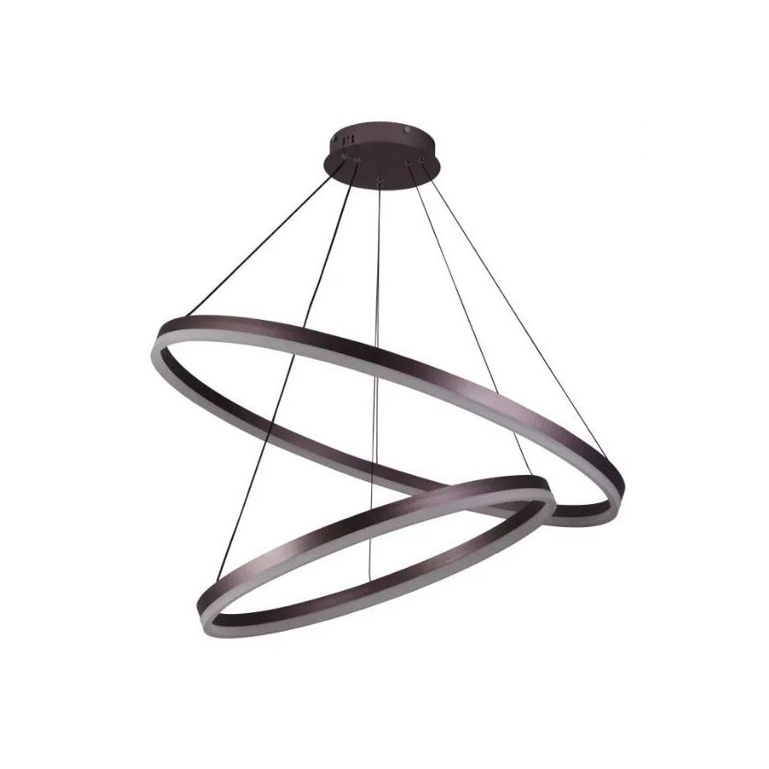 LED Aptumšojama lustra ar auklu LED/100W/230V 3000-6500K d. 80 cm + tālvadības pults