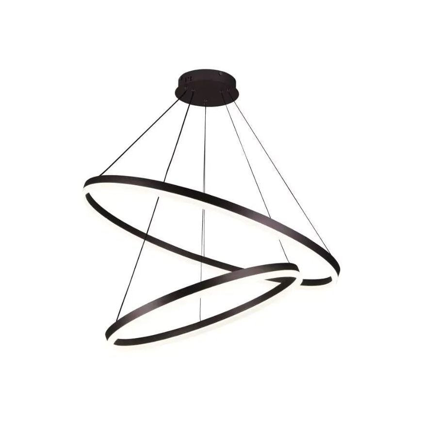 LED Aptumšojama lustra ar auklu LED/100W/230V 3000-6500K d. 80 cm + tālvadības pults