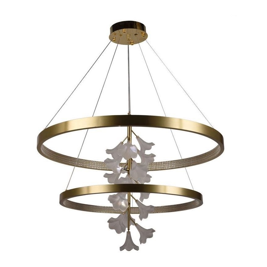 LED Aptumšojama lustra ar auklu LED/100W/230V 3000-6500K + tālvadības pults