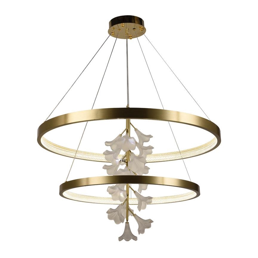 LED Aptumšojama lustra ar auklu LED/100W/230V 3000-6500K + tālvadības pults