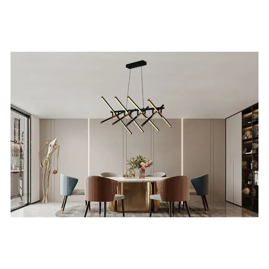 LED Aptumšojama lustra ar auklu LED/100W/230V 3000-6500K + tālvadības pults