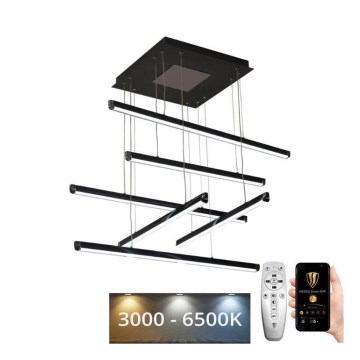 LED Aptumšojama lustra ar auklu LED/100W/230V 3000-6500K + tālvadības pults