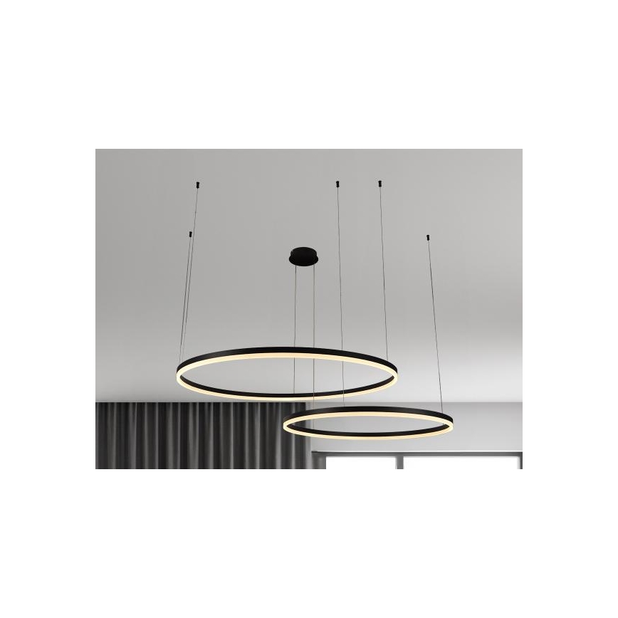 LED Aptumšojama lustra ar auklu LED/100W/230V 3000-6500K + tālvadības pults