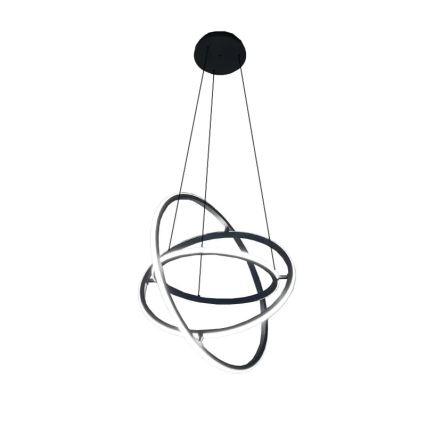 LED Aptumšojama lustra ar auklu LED/105W/230V 3000-6500K d. 60 cm + tālvadības pults