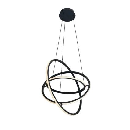 LED Aptumšojama lustra ar auklu LED/105W/230V 3000-6500K d. 60 cm + tālvadības pults