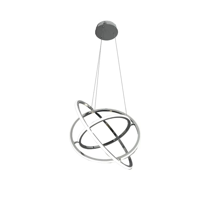 LED Aptumšojama lustra ar auklu LED/105W/230V 3000-6500K d. 60 cm + tālvadības pults
