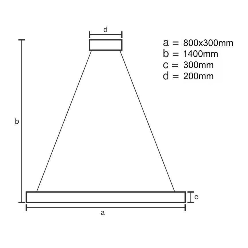 LED Aptumšojama kristāla lustra ar auklu LED/110W/230V 3000-6500K zelta + tālvadības pults