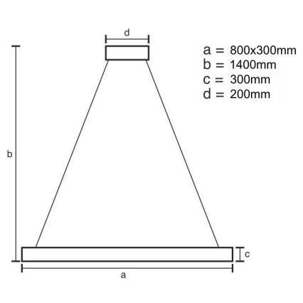 LED Aptumšojama kristāla lustra ar auklu LED/110W/230V 3000-6500K zelta + tālvadības pults