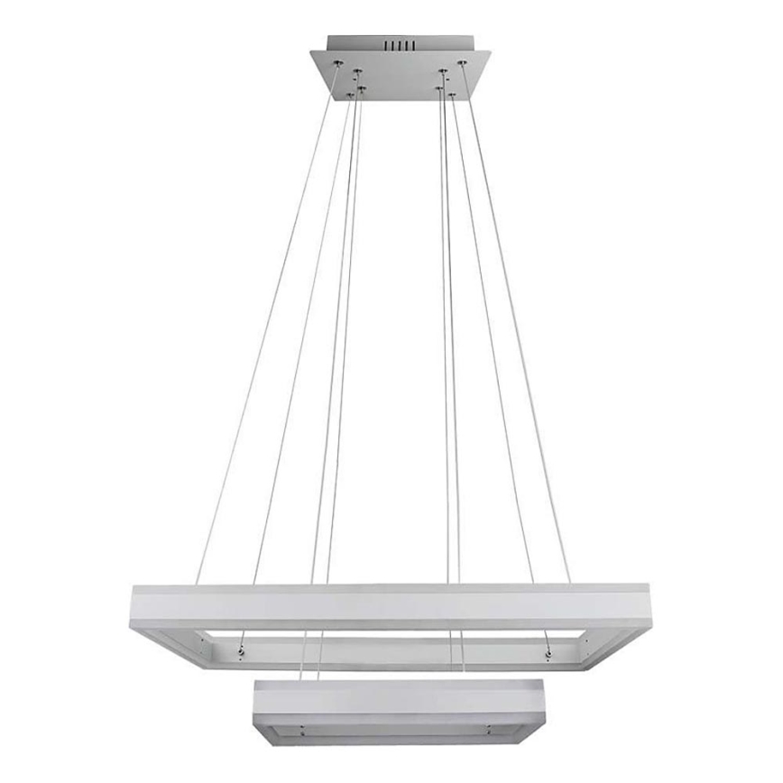 LED Aptumšojama lustra ar auklu LED/113W/230V 3000K balta