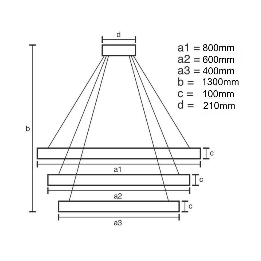 LED Aptumšojama kristāla lustra ar auklu LED/115W/230V 3000-6500K spīdīgi hromēts + tālvadības pults